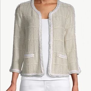 Chico’s Open Front Sweater Jacket Chicos Size 2